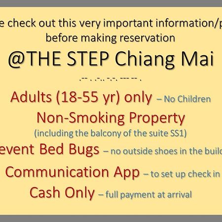 The Step Chiang Mai (Adults Only) Hotel Exterior photo